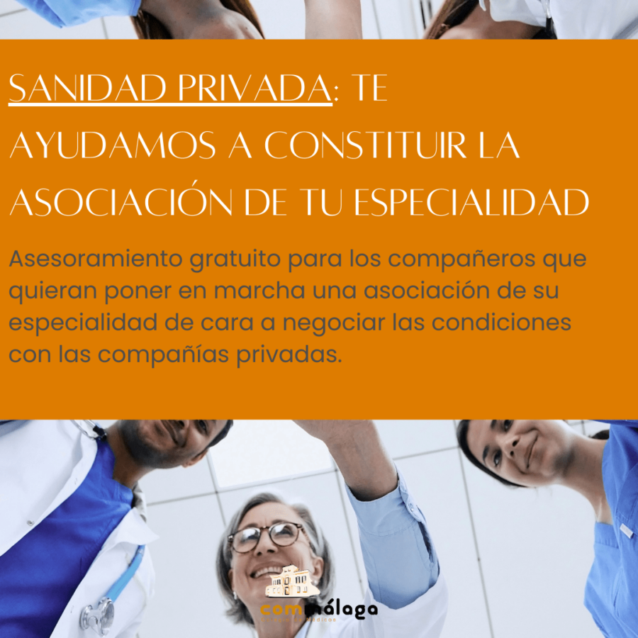 El Colegio y ATA ofrecen asesoramiento gratuito a los médicos de la privada