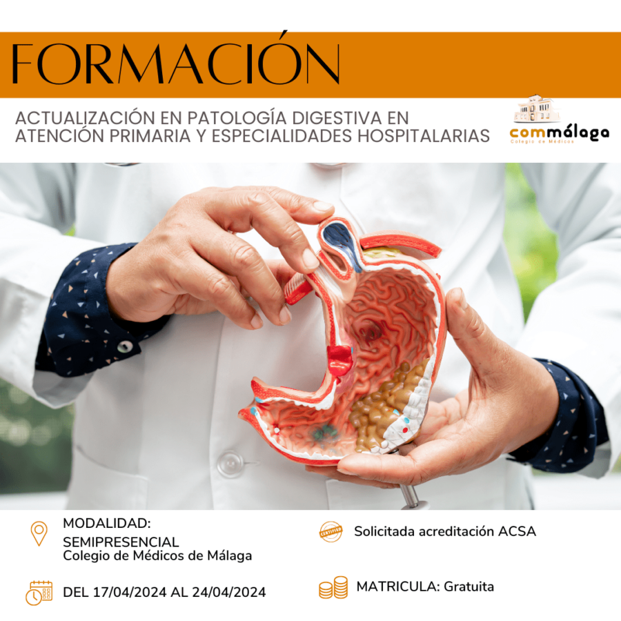 Actualización en Patología Digestiva en AP y especialidades hospitalarias | 17 de abril