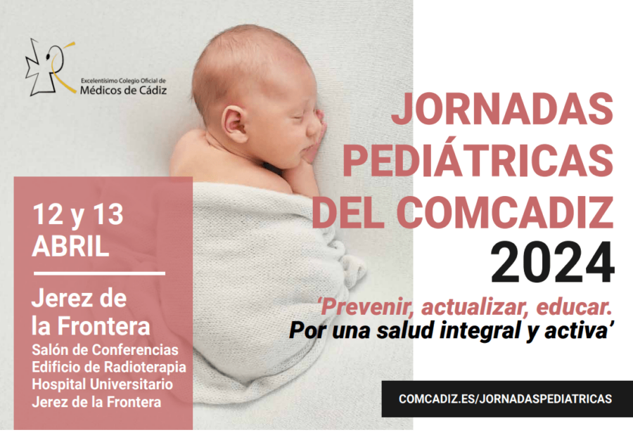 Jornadas Pediátricas Colegio de Médicos de Cádiz 2024 | 12 y 13 de abril