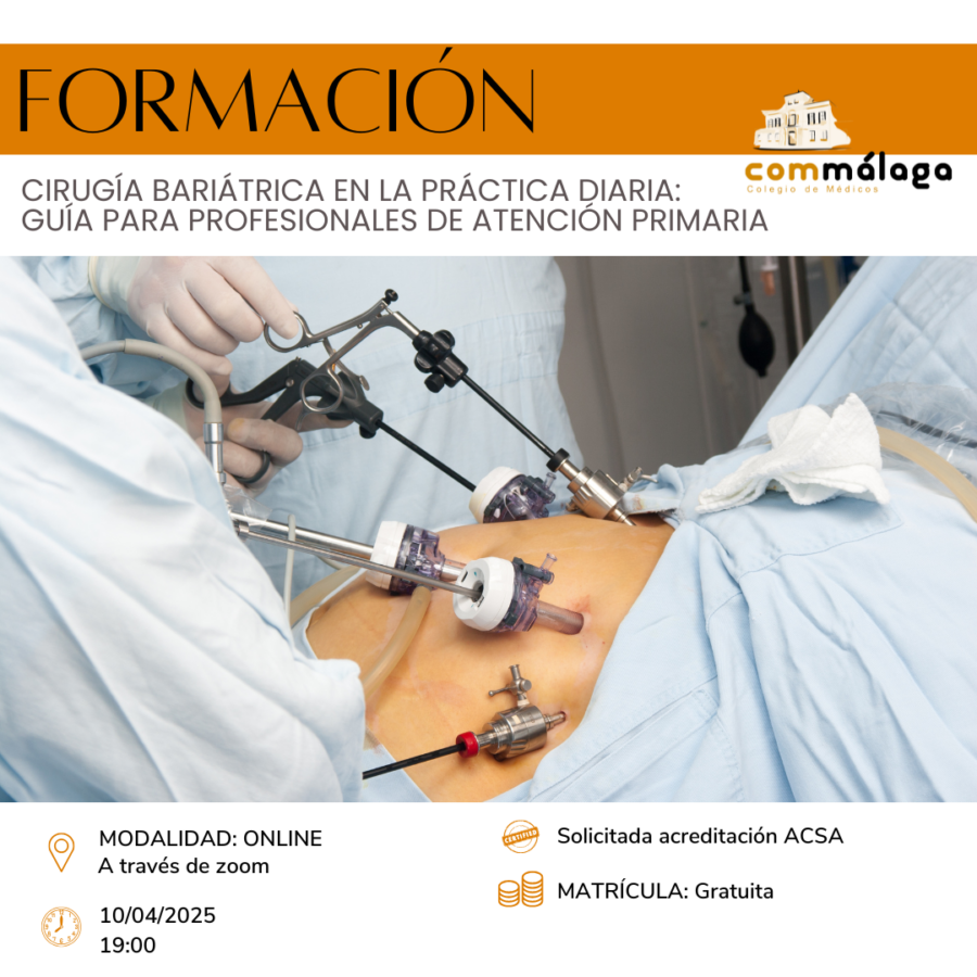 Cirugía Bariátrica en la practica diaria: guía para profesionales de AP | 10 de abril