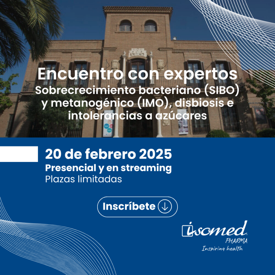 Encuentro con expertos: sobrecrecimiento bacteriano y metanogénico, disbiosis e intolerancia a azúcares | 20 de febrero