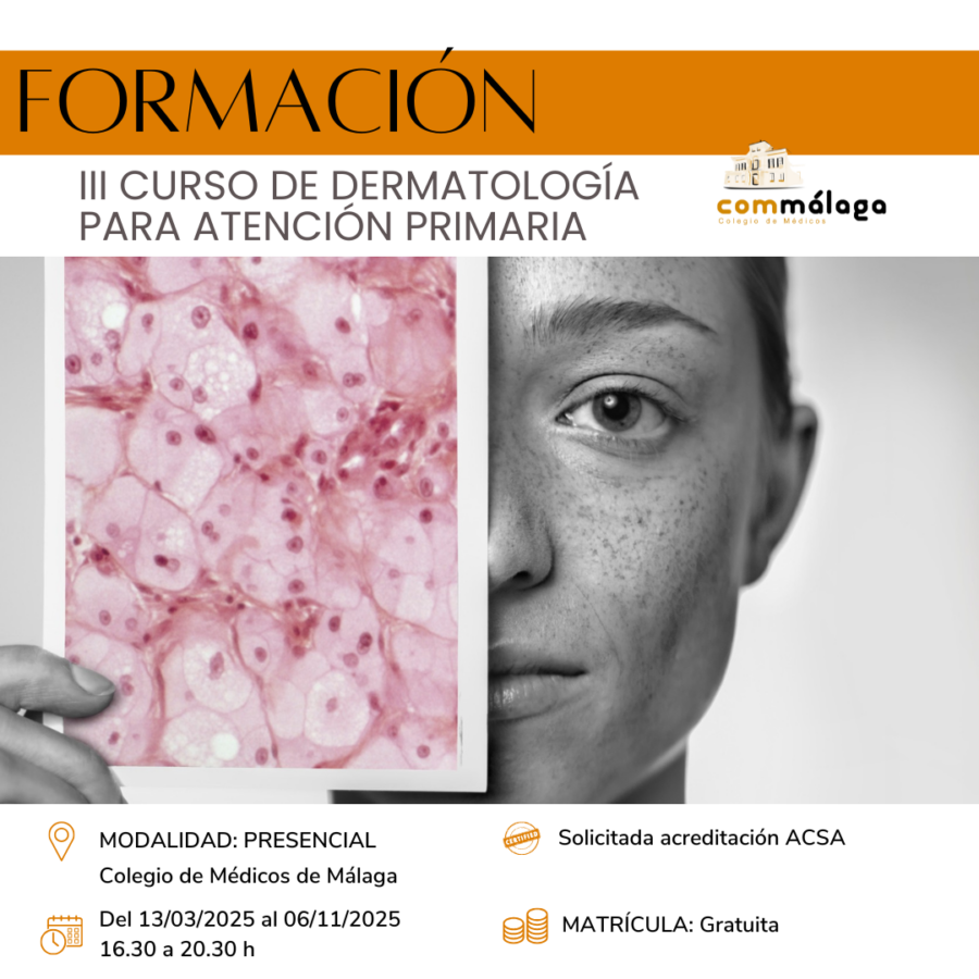 III Curso de Formación Continuada en Dermatología para Médicos de AP