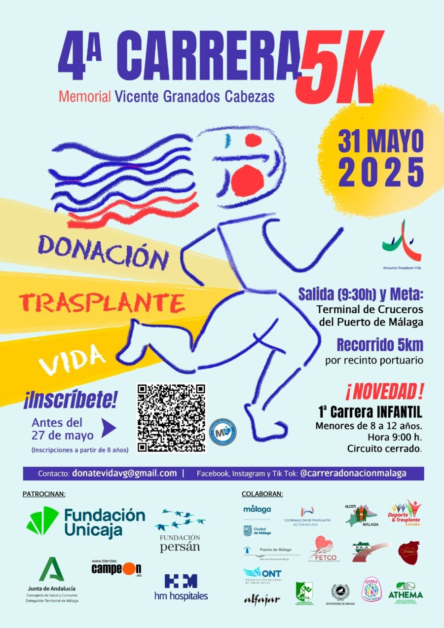4ª carrera 5k Memorial Vicente Granados Cabezas | 31 de mayo