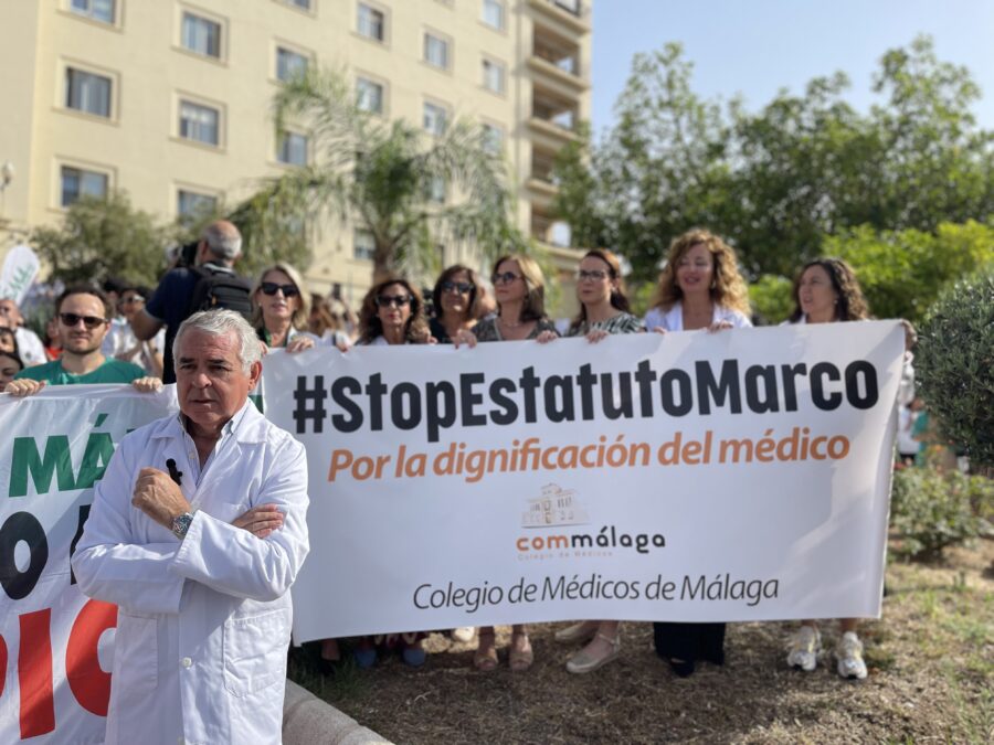 El 95% de los médicos de Málaga secundan el #13J en contra del Estatuto Marco
