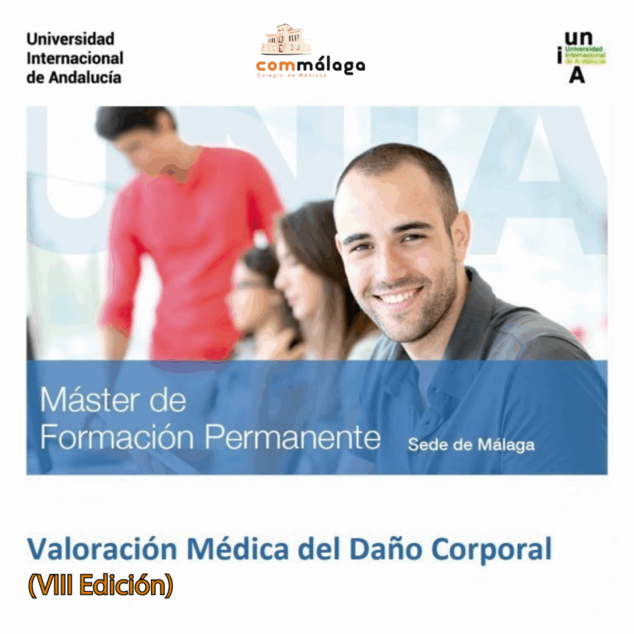 Máster en Valoración Médica del Daño Corporal (VIII edición) | Del 13 de octubre de 2025 a 26 de julio de 2026
