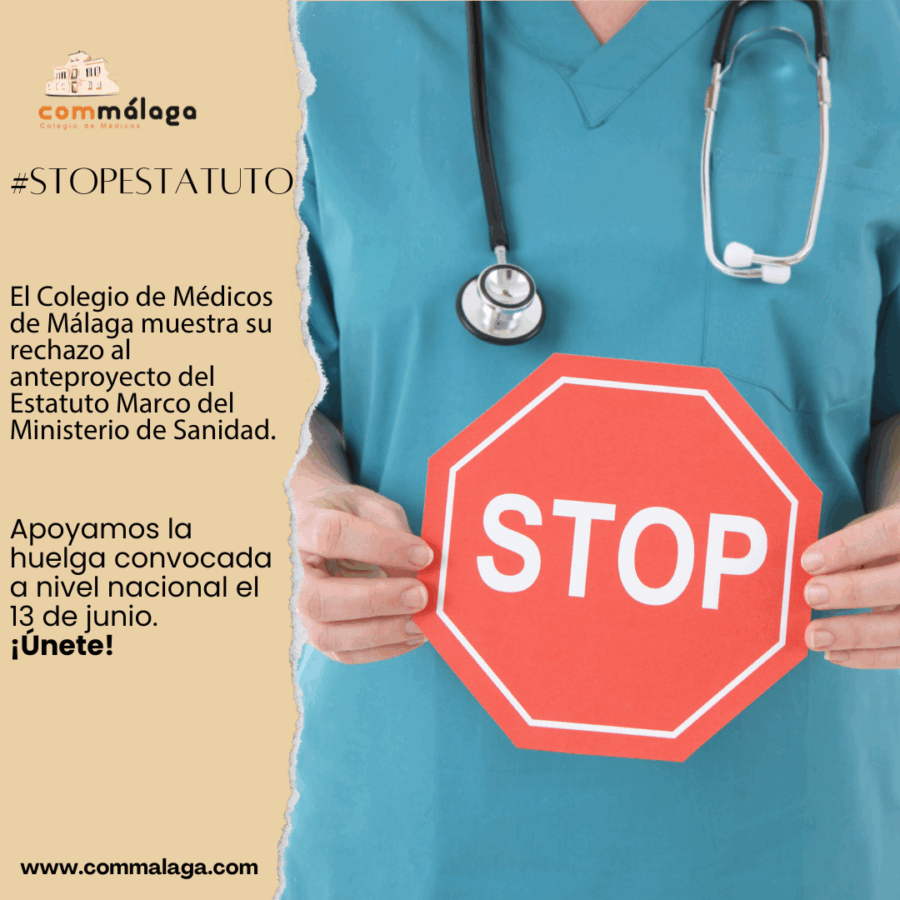 El Foro de la Profesión Médica respalda la huelga convocada para el 13 de junio