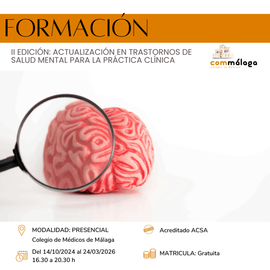 II Edición | Actualización en trastornos de salud mental para la práctica clínica