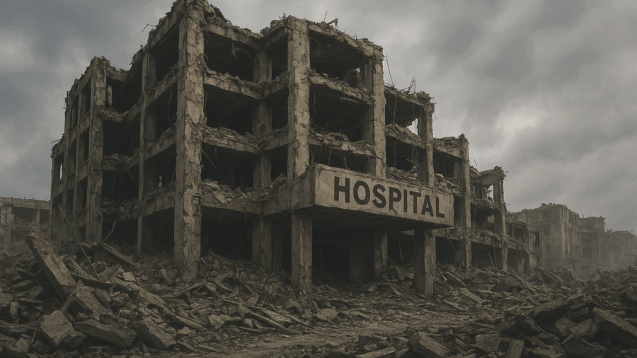 La profesión médica española y mundial alza la voz contra el hambre infantil y la violencia hacia los sanitarios en Gaza