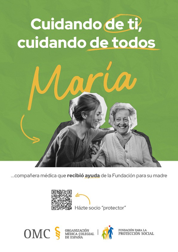 Cuidando de ti, cuidando de todos: nueva campaña de la FPSOMC para promover la solidaridad y el cuidado de la profesión médica