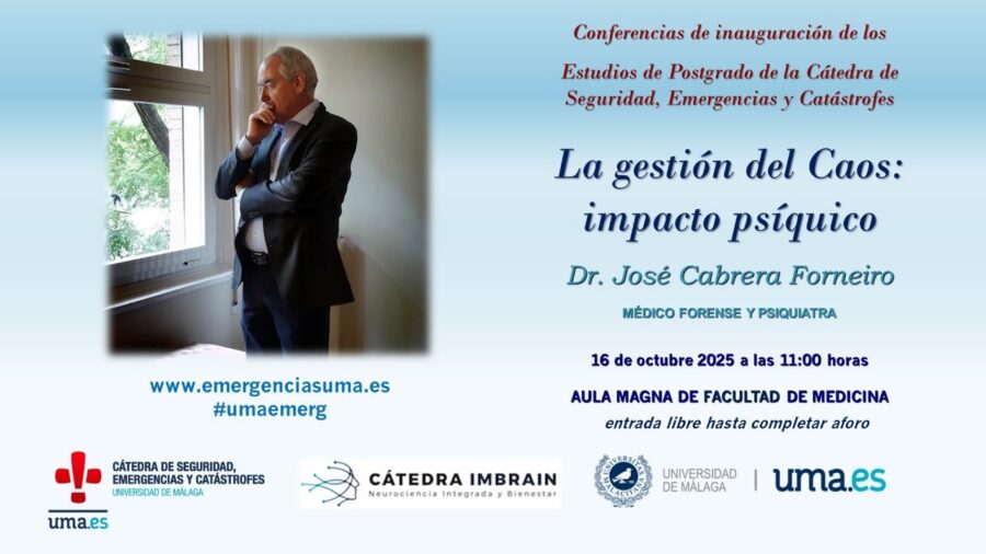 Conferencia ‘La gestión del Caos: impacto psíquico’ | 16 de octubre