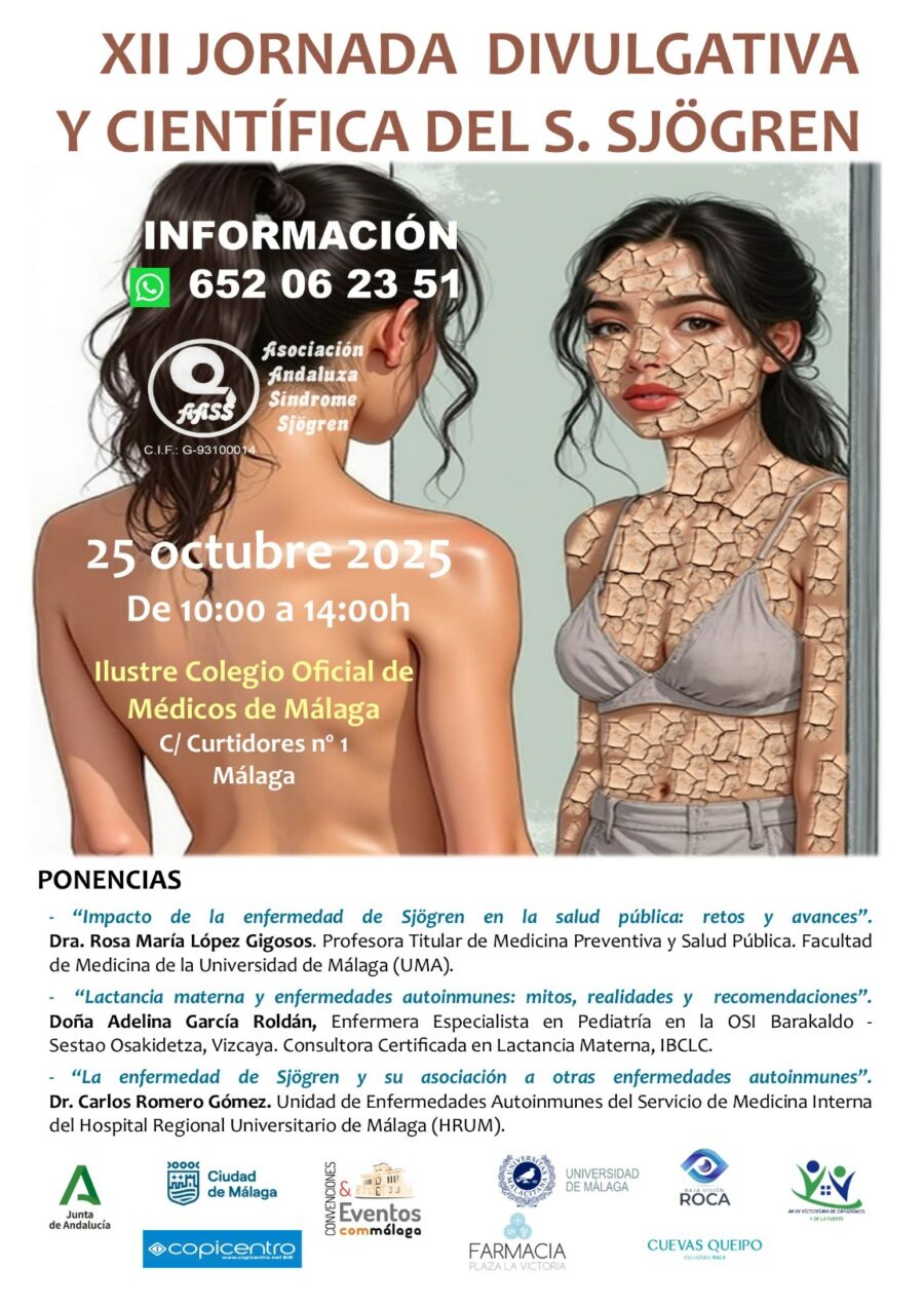 XII Jornada divulgativa y científica del síndrome de Sjögren | 25 de octubre
