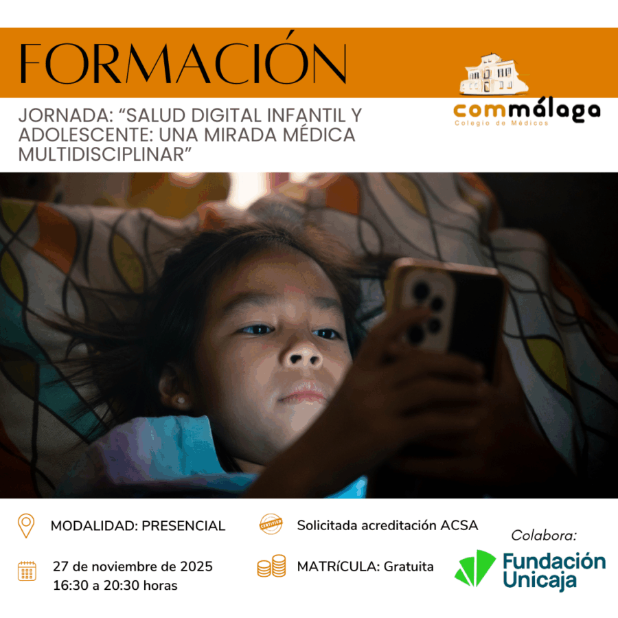 Jornada ‘Salud digital infantil y adolescente: una mirada médica multidisciplinar’ | 27 de noviembre