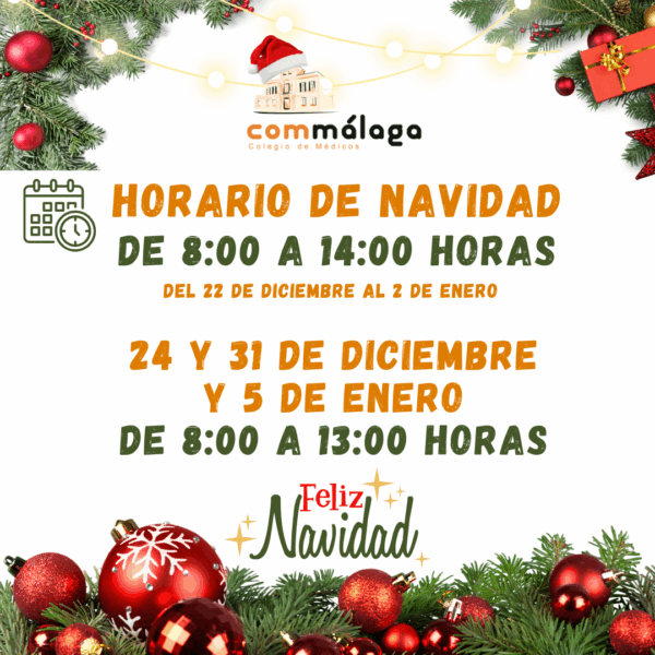 En Navidad abrimos de 8 a 14 horas