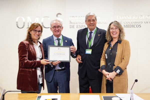 El Dr. Tomás Cobo, miembro de honor de la Alianza Médica Contra el Cambio Climático