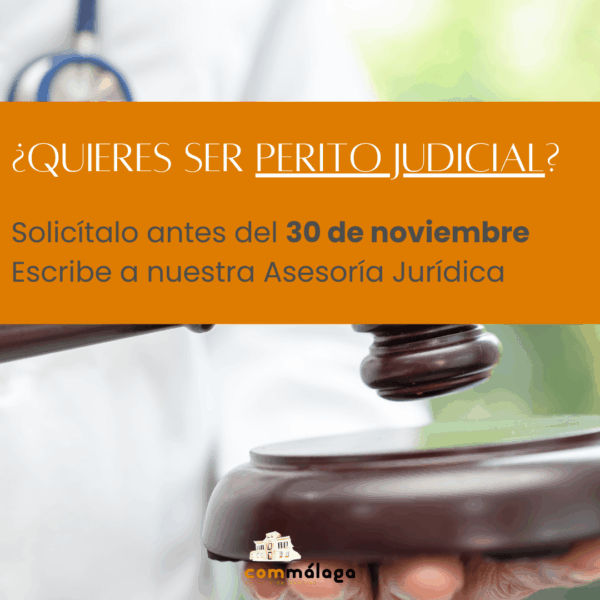 El plazo para ser perito judicial finaliza el 30 de noviembre