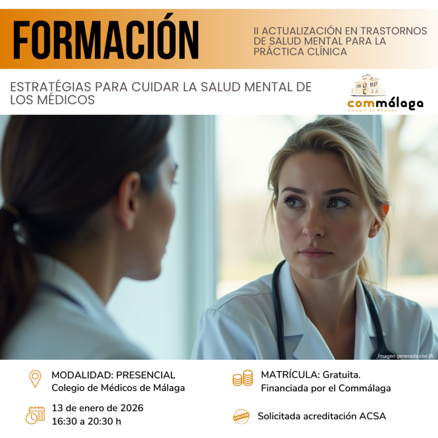 Curso 6. ‘Estrategias para cuidar la salud mental de los médicos’ | 13 de enero 2026