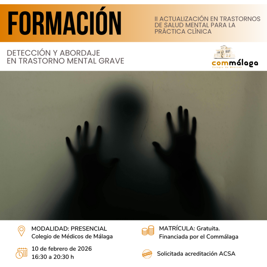 Curso 8. Detección y abordaje en trastorno mental grave | 10 de febrero 2026
