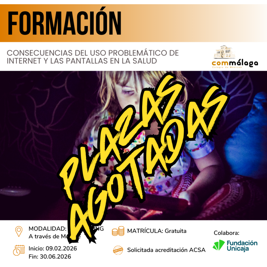 Consecuencias del uso problemático de internet y las pantallas en la salud | 9 de febrero a 30 de junio 2026