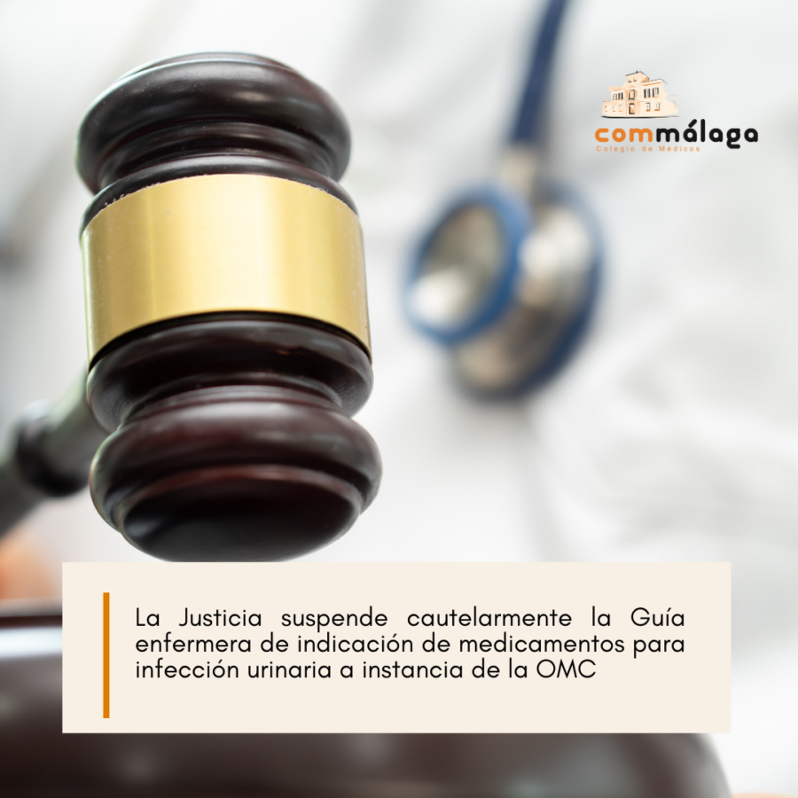 La Justicia suspende cautelarmente la Guía enfermera de indicación de medicamentos para infección urinaria