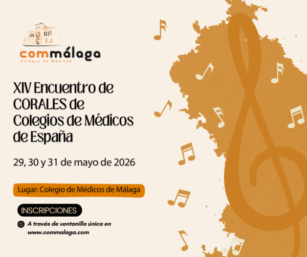 Encuentro Nacional de Corales de Colegios de Médicos de España | 29 a 31 de mayo