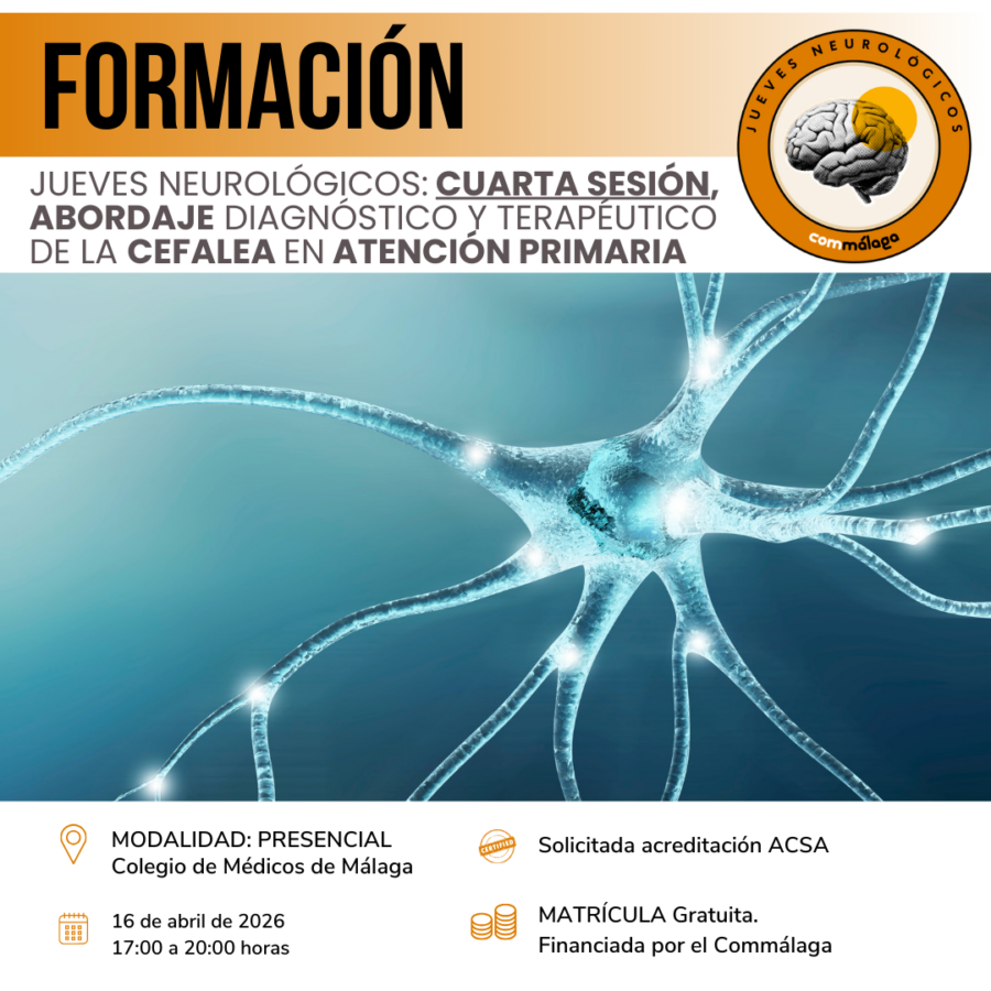 Jueves Neurológicos. Abordaje diagnóstico y terapéutico de la cefalea en AP | 16 de abril