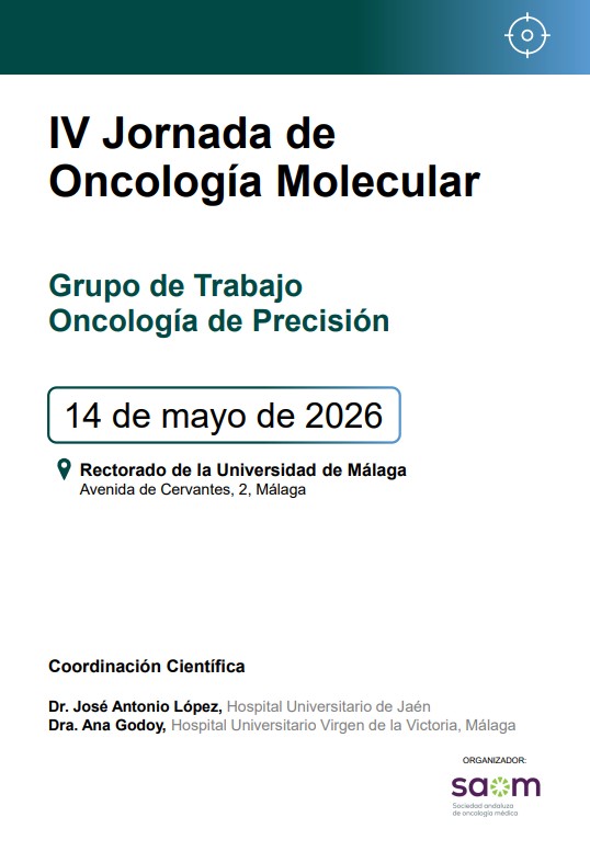 IV Jornada de Oncología Molecular | 14 de mayo