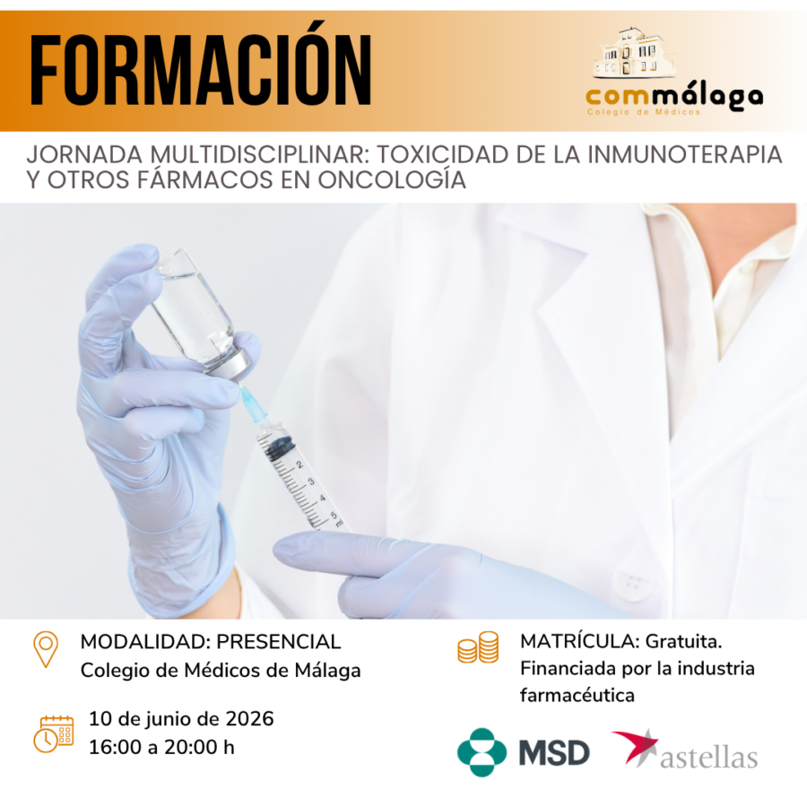 Toxicidad de la inmunoterapia y otros fármacos en oncología  | 10 de junio