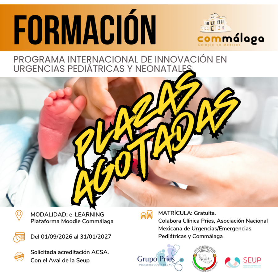 PLAZAS AGOTADAS | Programa internacional de innovación en urgencias pediátricas y neonatales