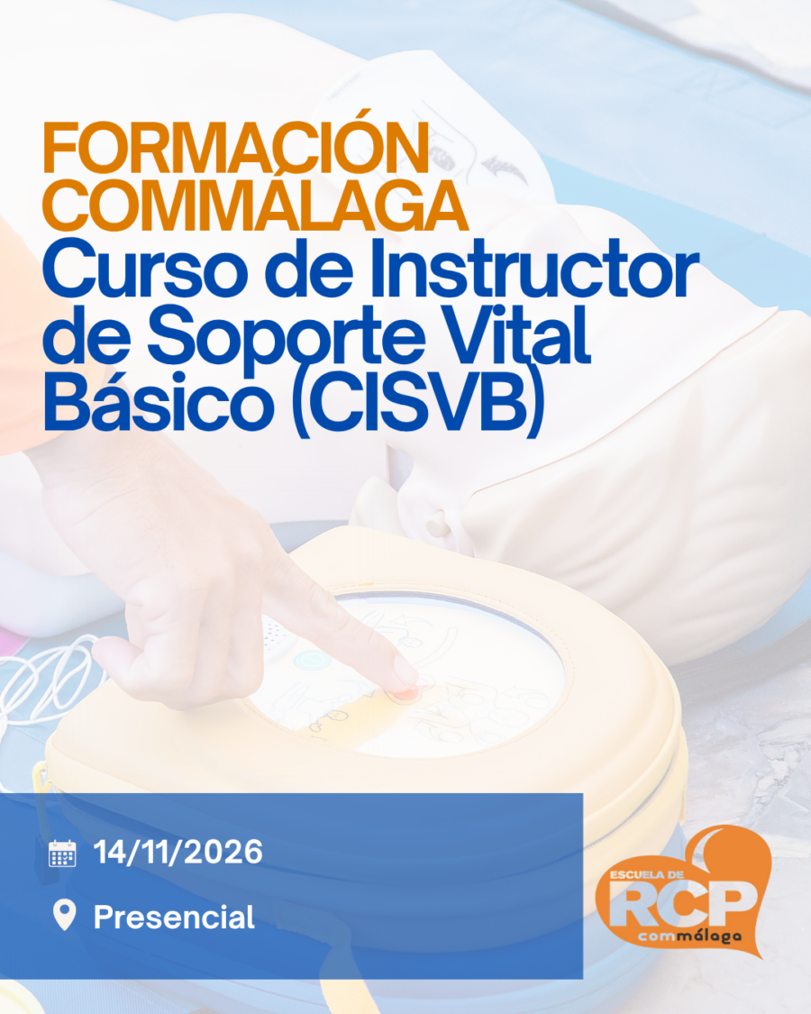 Instructor en Soporte Vital Básico y DEA | 14 de noviembre