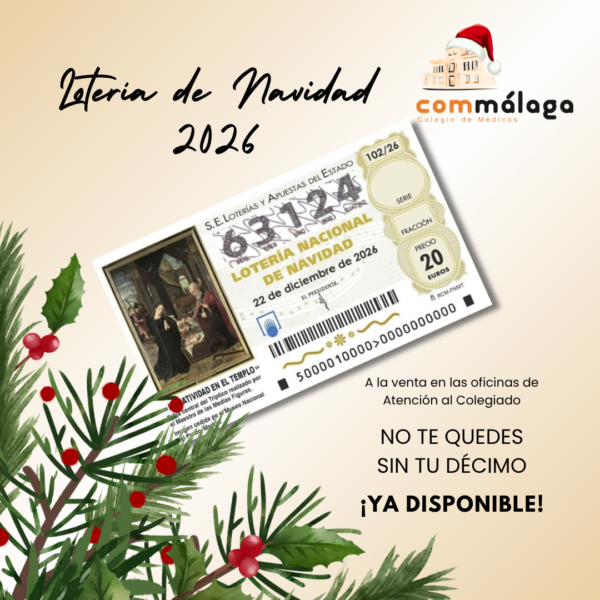 Ya está disponible la Lotería de Navidad 2026
